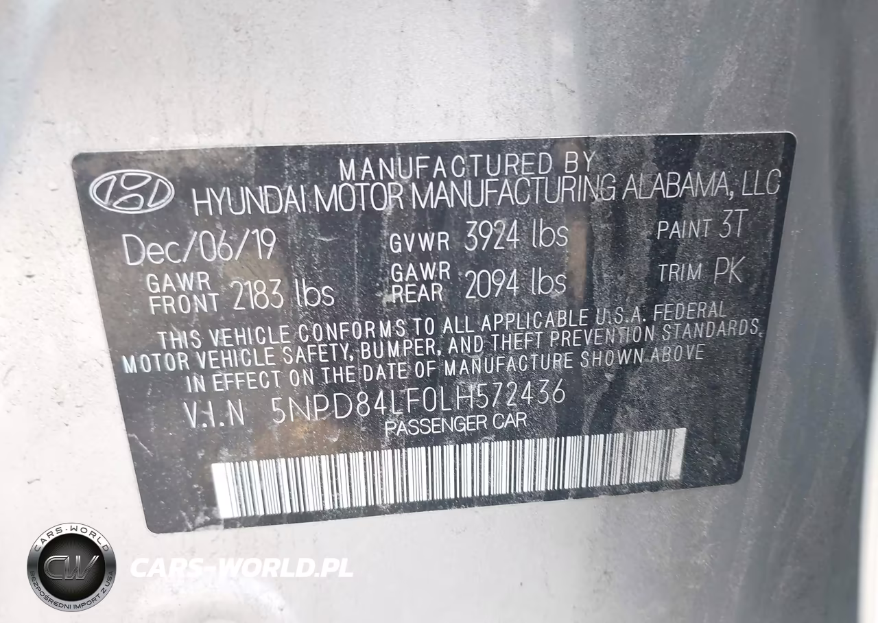2020 Hyundai Elantra Value Edition VIN:5NPD84LF0LH572436 - 9