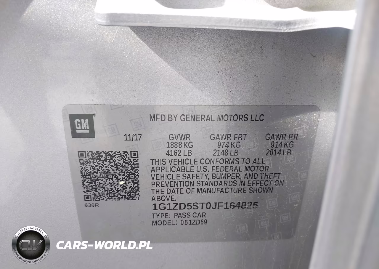2018 Chevrolet Malibu Lt VIN:1G1ZD5ST0JF164825 - 9