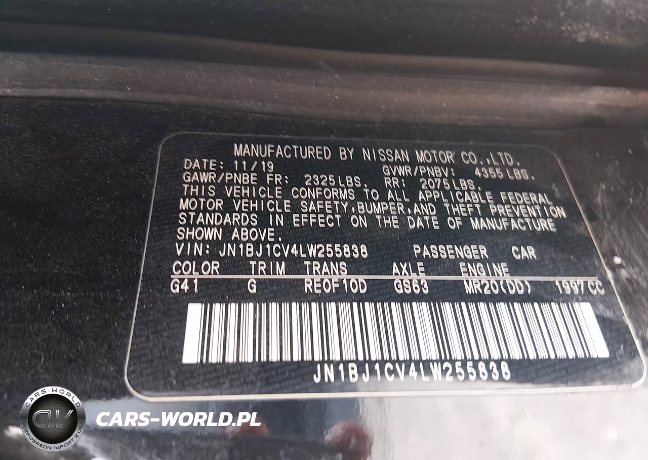 2020 Nissan Rogue Sport Sv Fwd Xtronic Cvt VIN:JN1BJ1CV4LW255838 - 9