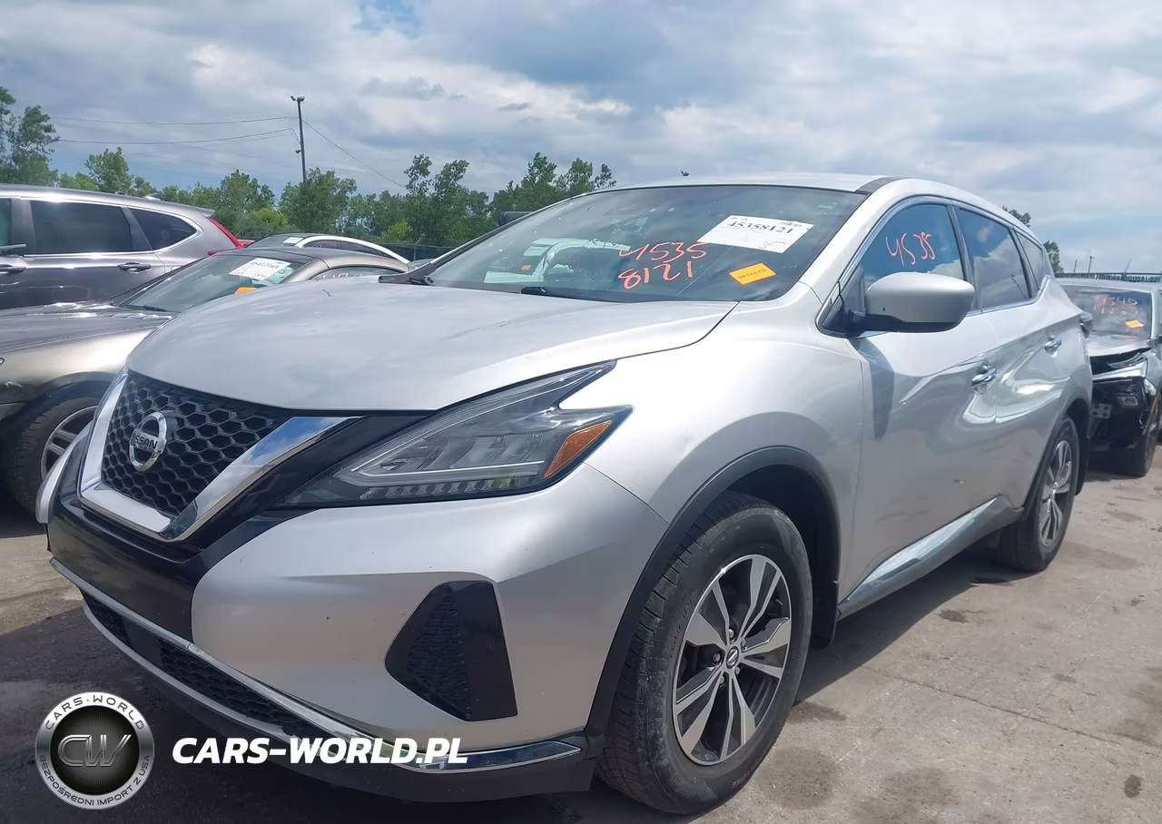 2021 Nissan Murano S Intelligent Awd VIN:5N1AZ2AS0MC117261 - 2