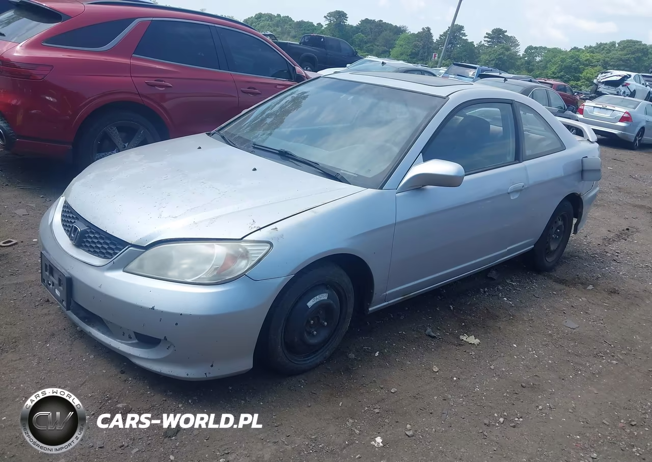 2004 Honda Civic Ex VIN:1HGEM22954L030506 - 2