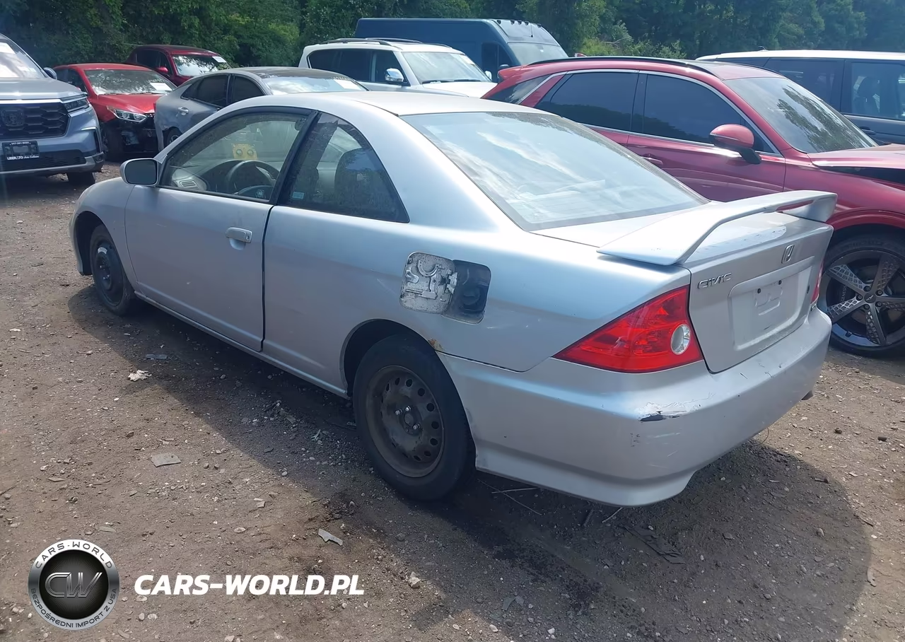 2004 Honda Civic Ex VIN:1HGEM22954L030506 - 3