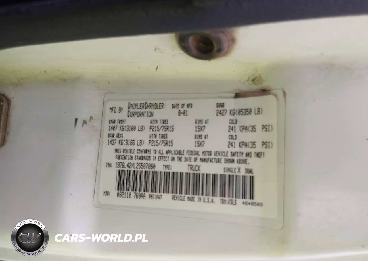 2002 Dodge Dakota Slt VIN:1B7GL42N12S507860 - 9