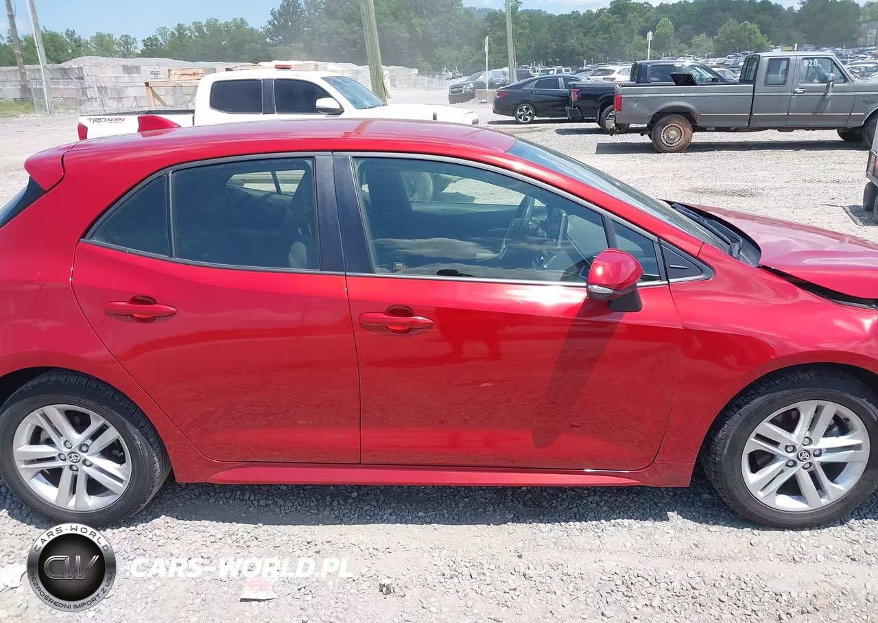2019 Toyota Corolla Se VIN:JTNK4RBE4K3048284 - 13