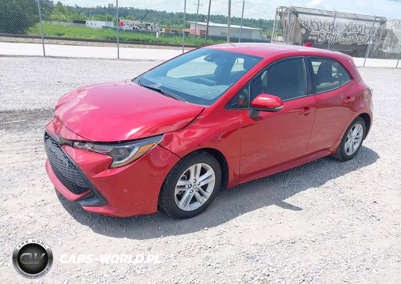 2019 Toyota Corolla Se VIN:JTNK4RBE4K3048284 - 2