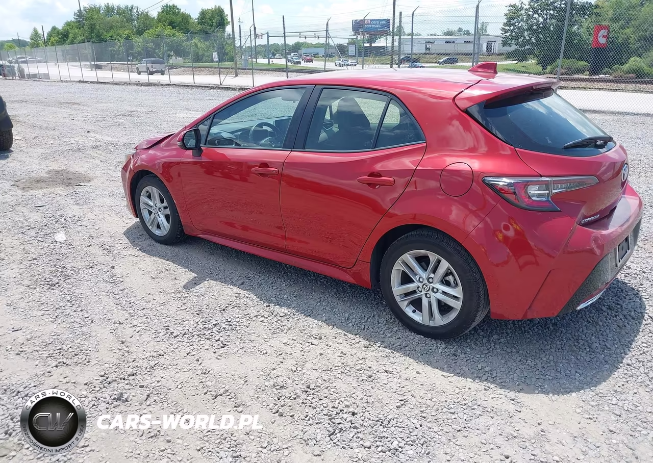 2019 Toyota Corolla Se VIN:JTNK4RBE4K3048284 - 3