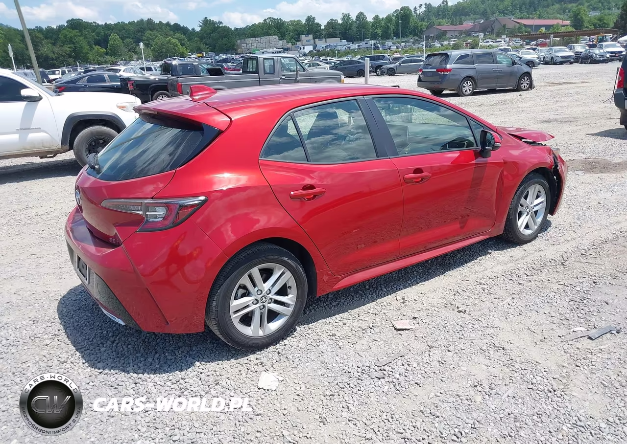 2019 Toyota Corolla Se VIN:JTNK4RBE4K3048284 - 4