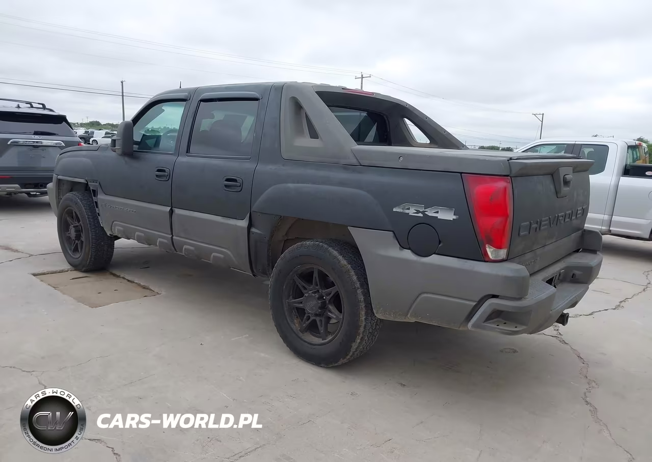 2002 Chevrolet Avalanche 2500 VIN:3GNGK23G32G138196 - 3