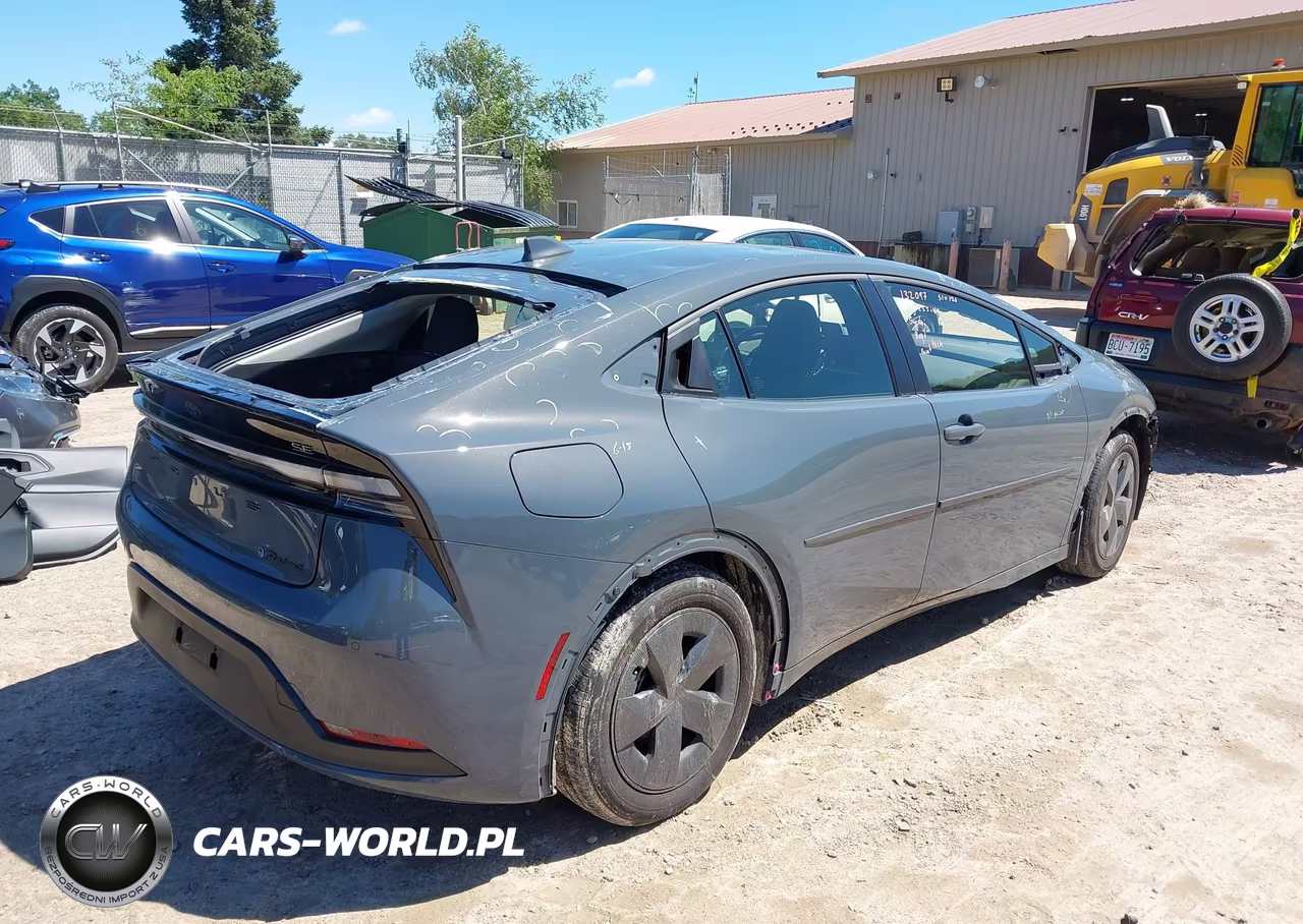 2024 Toyota Prius Prime Se VIN:JTDACACU3R3012610 - 4