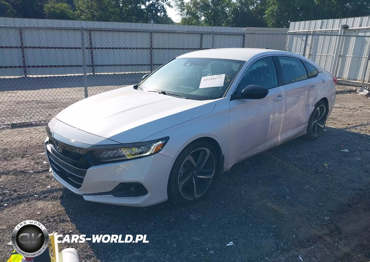 2022 Honda Accord Sport Special Edition VIN:1HGCV1F44NA007261 - 2
