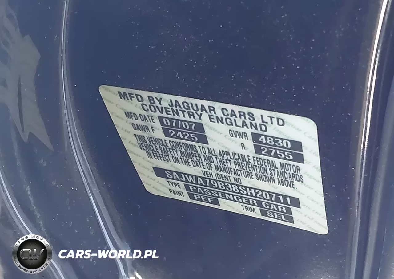 2008 Jaguar Xj Xj8 L VIN:SAJWA79B38SH20711 - 9