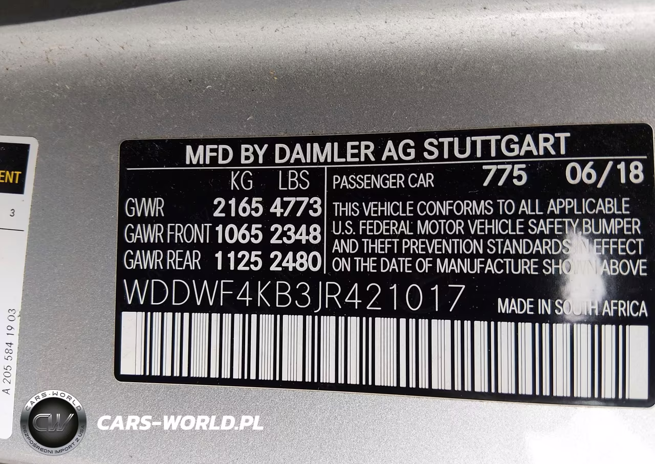 2018 Mercedes-Benz C 300 4Matic VIN:WDDWF4KB3JR421017 - 9