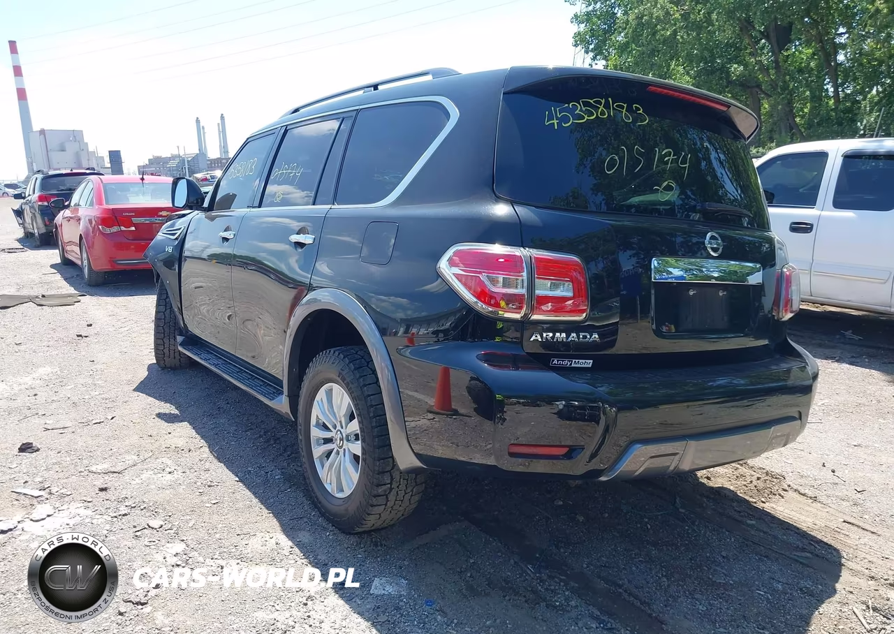 2020 Nissan Armada Sv 2Wd VIN:JN8AY2ND1LX015174 - 3