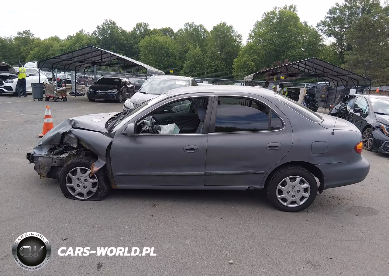 2000 Hyundai Elantra Gls VIN:KMHJF35F0YU041584 - 13
