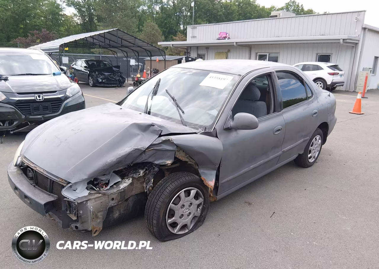2000 Hyundai Elantra Gls VIN:KMHJF35F0YU041584 - 2
