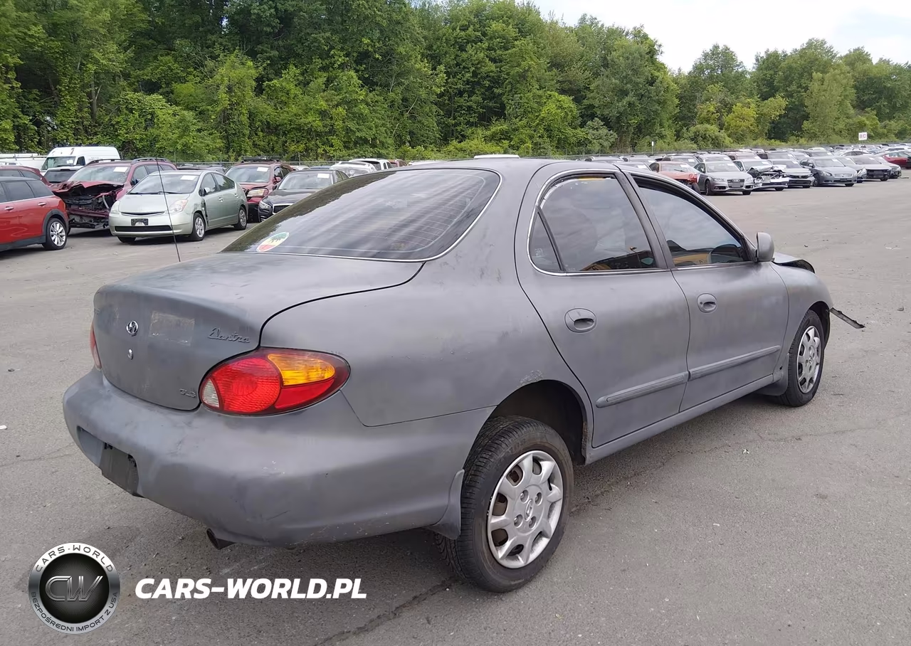 2000 Hyundai Elantra Gls VIN:KMHJF35F0YU041584 - 4