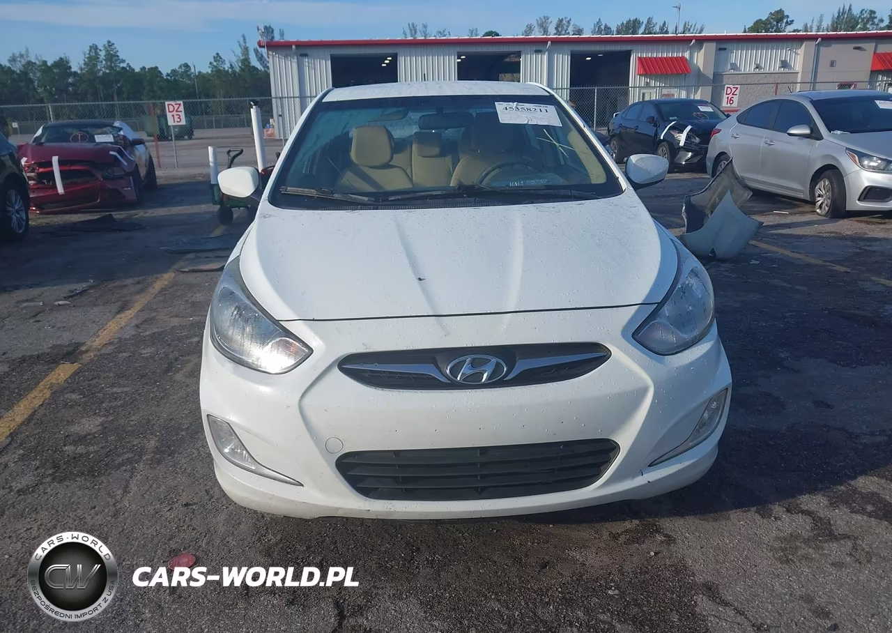 2012 Hyundai Accent Gls VIN:KMHCU4AE5CU262396 - 13