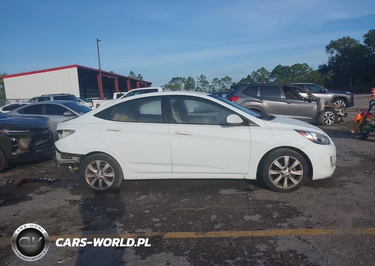 2012 Hyundai Accent Gls VIN:KMHCU4AE5CU262396 - 14