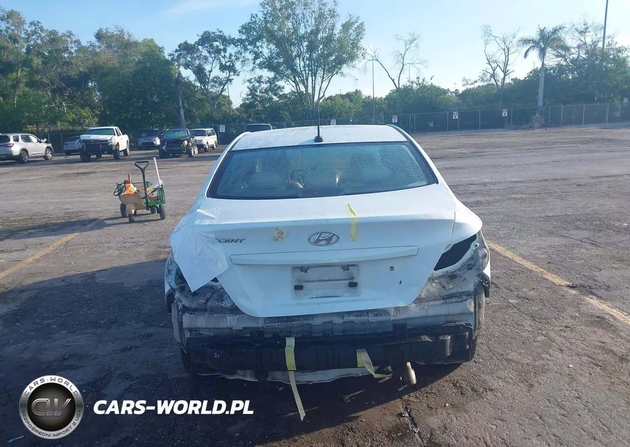 2012 Hyundai Accent Gls VIN:KMHCU4AE5CU262396 - 17