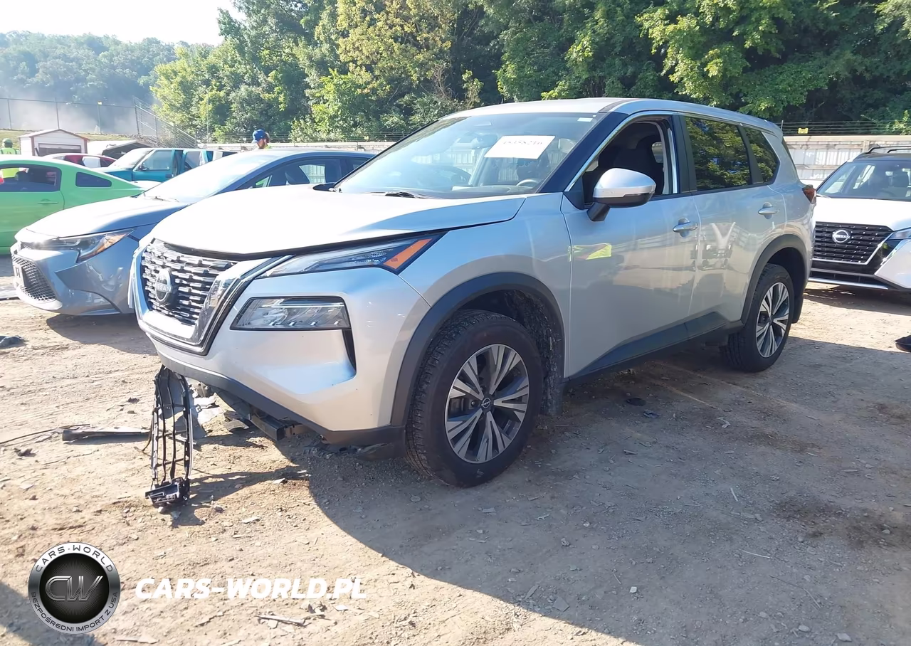 2022 Nissan Rogue Sv Fwd VIN:5N1BT3BA8NC718436 - 2