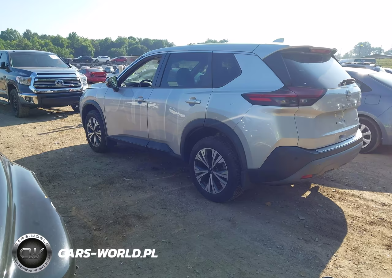 2022 Nissan Rogue Sv Fwd VIN:5N1BT3BA8NC718436 - 3