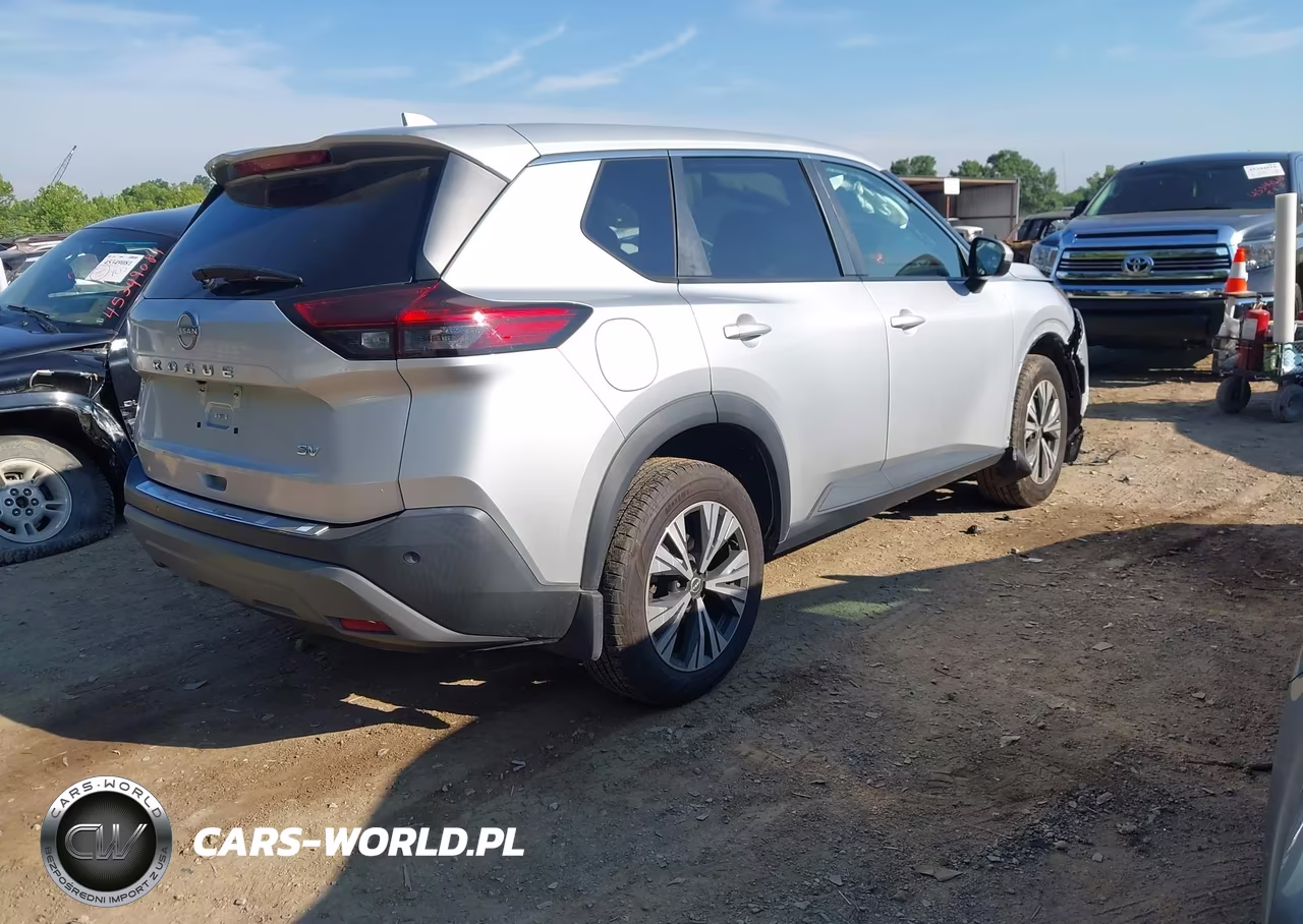 2022 Nissan Rogue Sv Fwd VIN:5N1BT3BA8NC718436 - 4