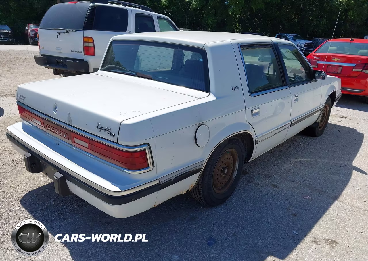 1991 Dodge Dynasty Le VIN:1B3XC56R5MD259883 - 4
