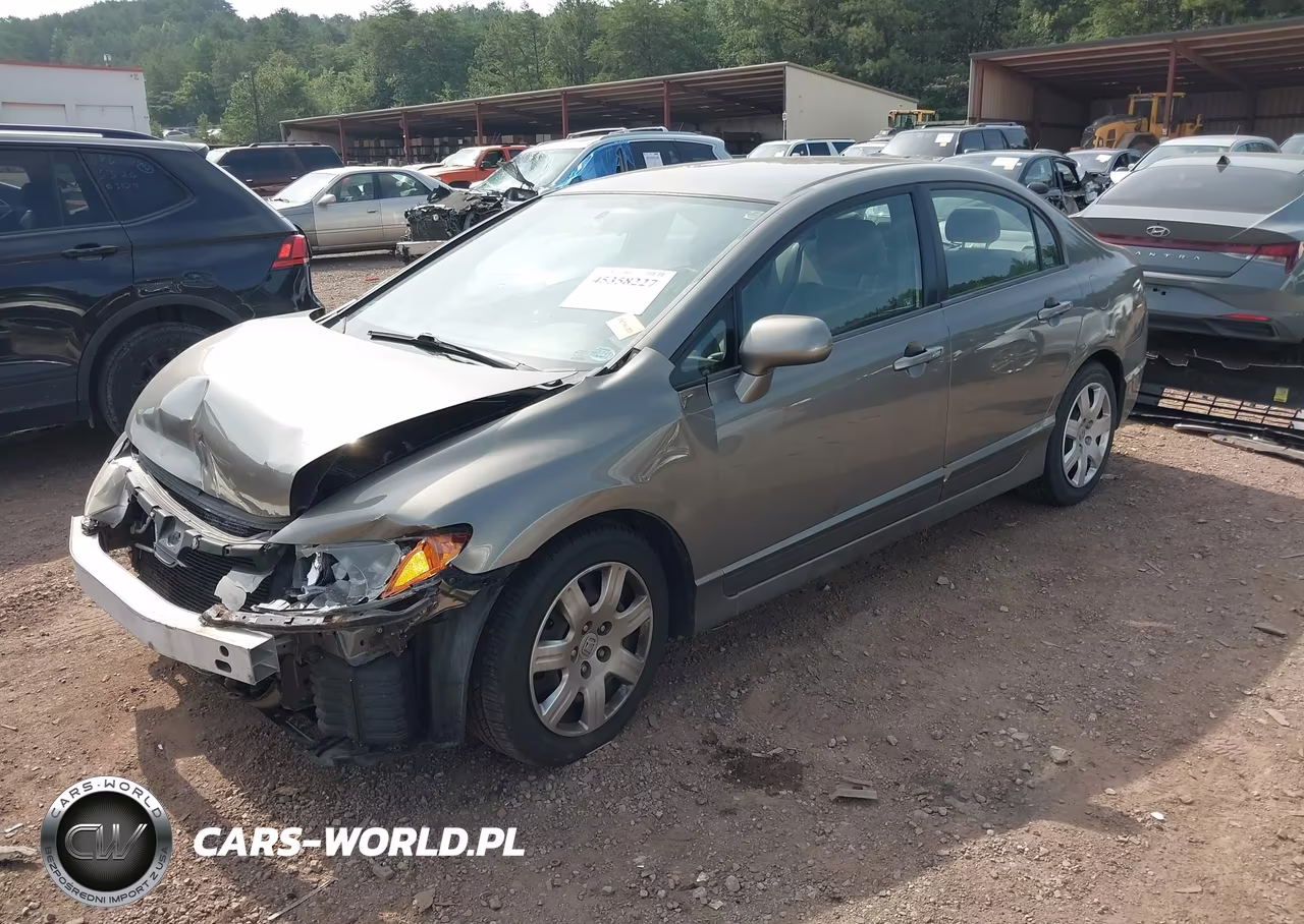 2008 Honda Civic Lx VIN:2HGFA16518H306861 - 2