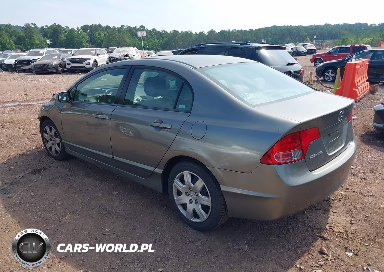 2008 Honda Civic Lx VIN:2HGFA16518H306861 - 3
