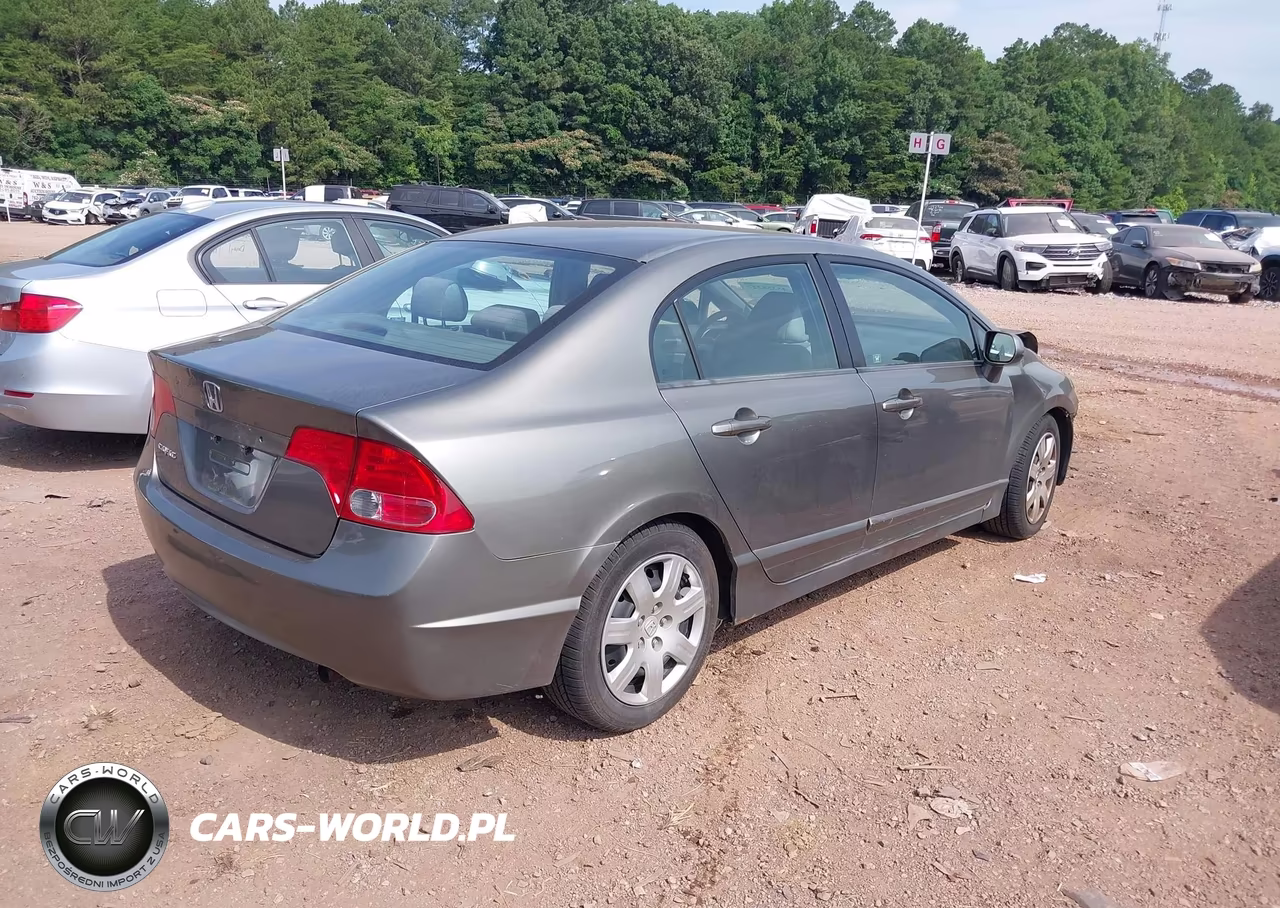 2008 Honda Civic Lx VIN:2HGFA16518H306861 - 4