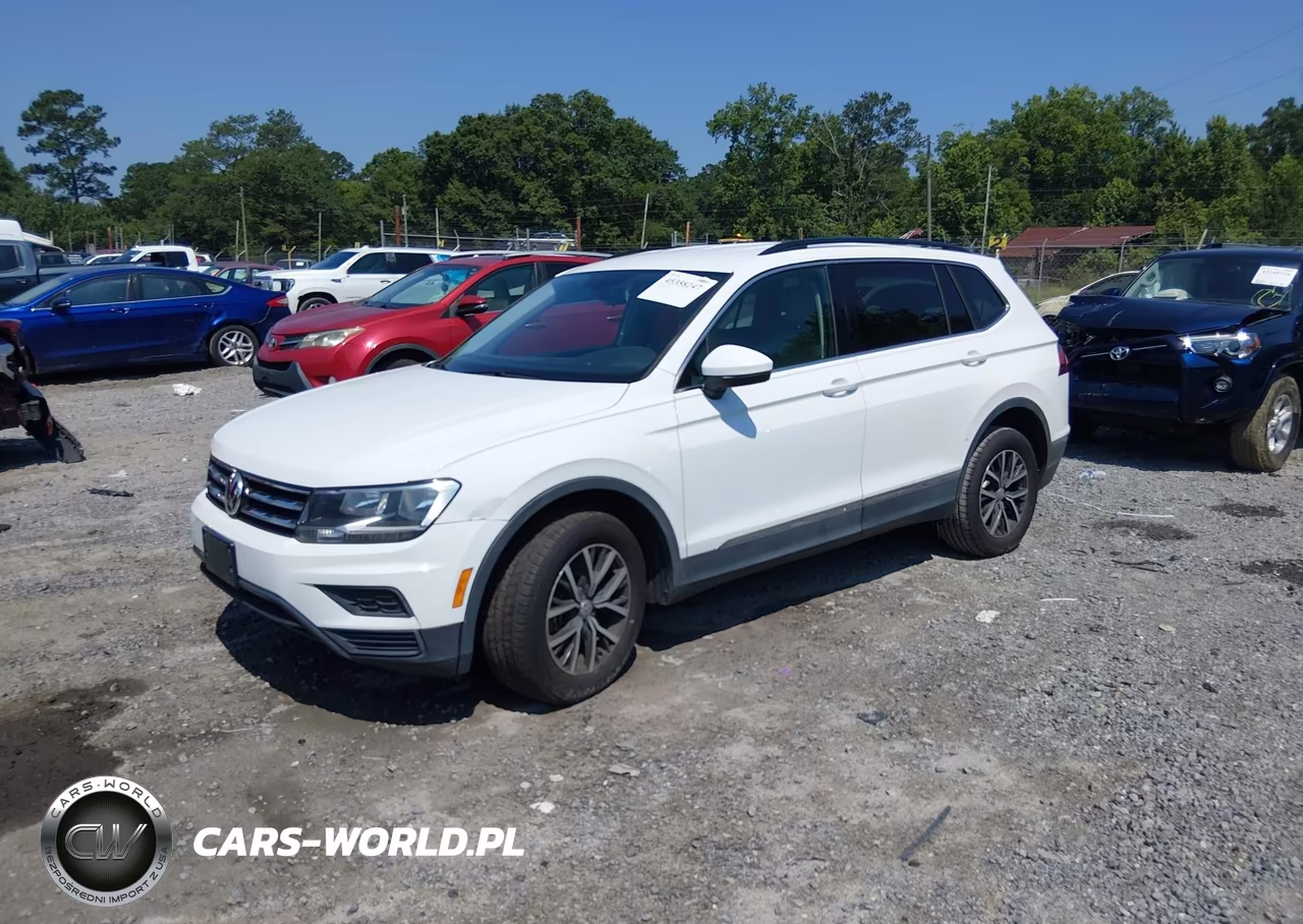 2020 Volkswagen Tiguan 2.0T Se-2.0T Se R-Line Black-2.0T Sel VIN:3VV3B7AX2LM019793 - 2