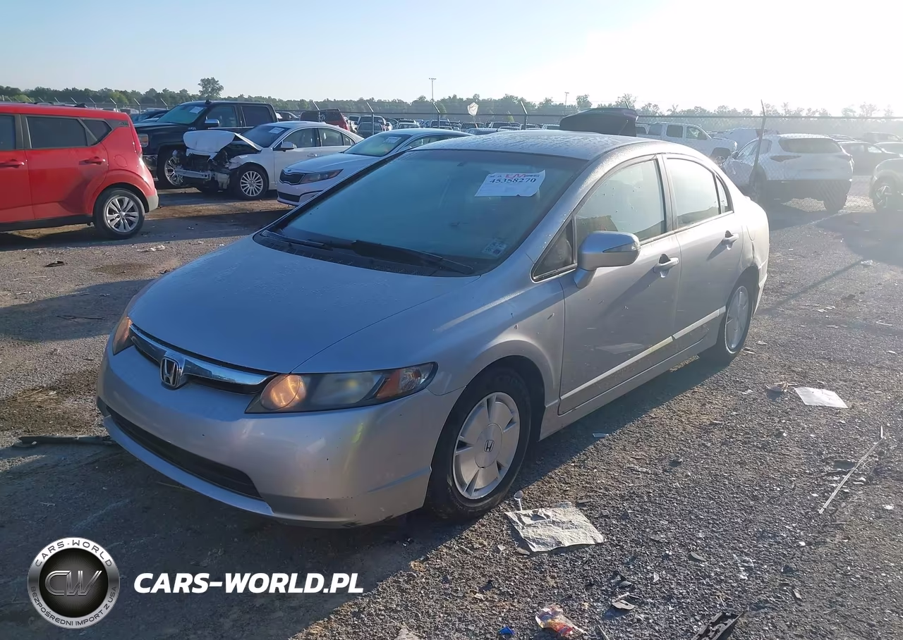 2007 Honda Civic Hybrid VIN:JHMFA36237S000458 - 2