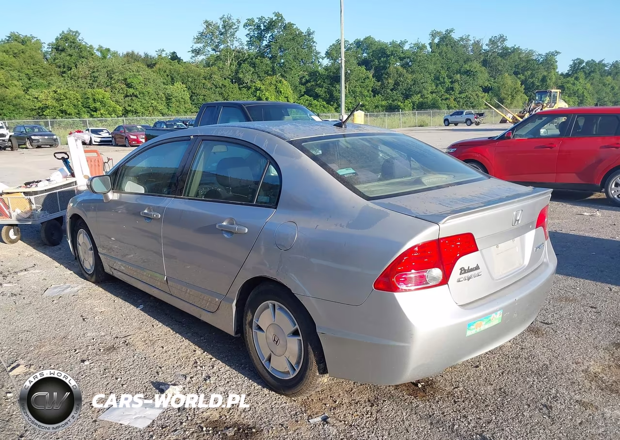 2007 Honda Civic Hybrid VIN:JHMFA36237S000458 - 3