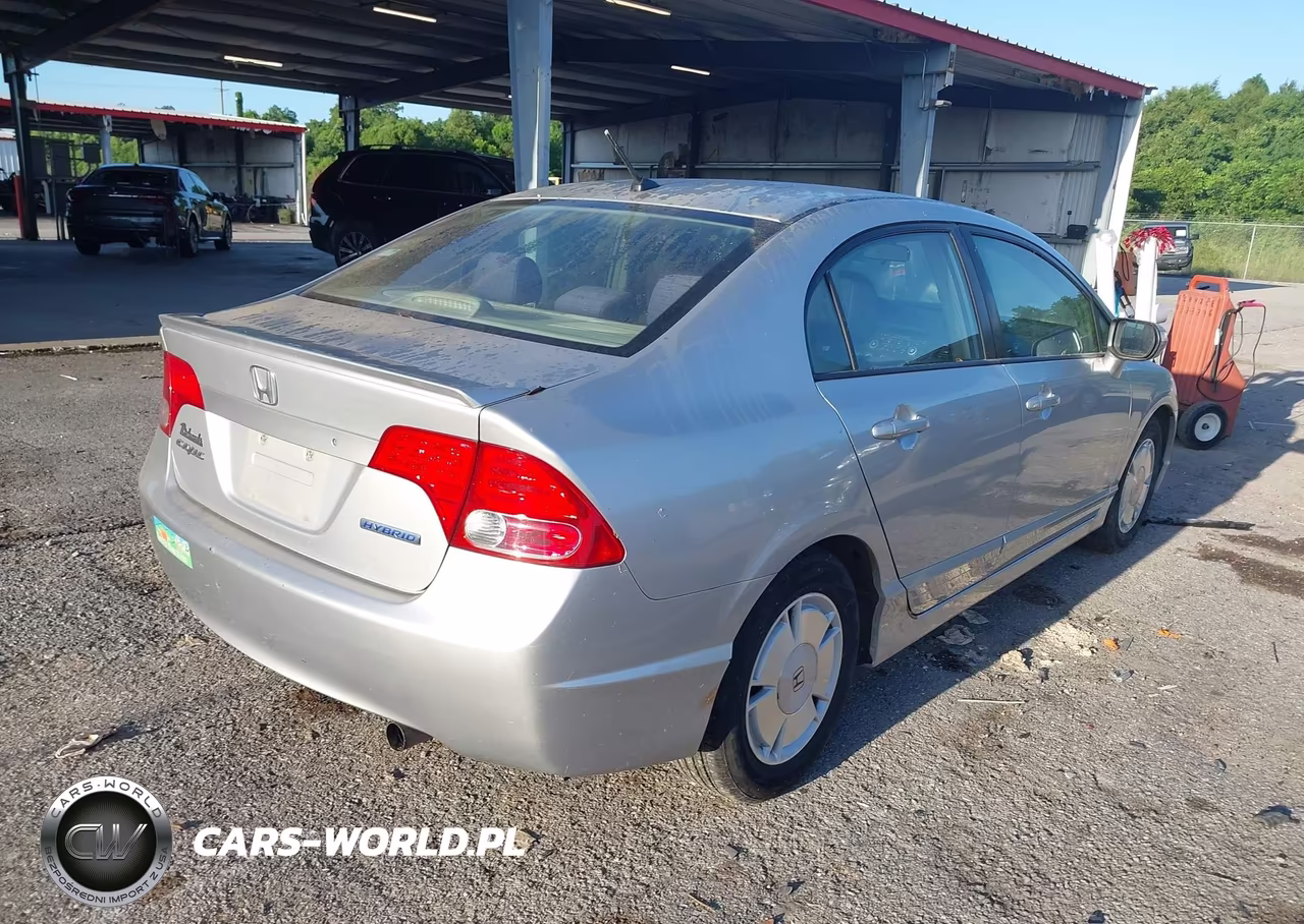 2007 Honda Civic Hybrid VIN:JHMFA36237S000458 - 4