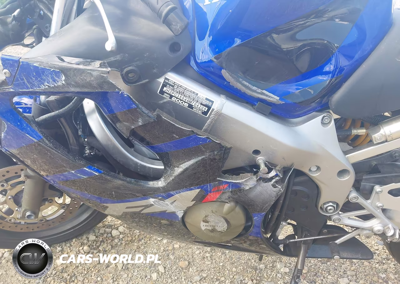 2006 Honda Cbr600 F4 VIN:JH2PC35046M704209 - 9