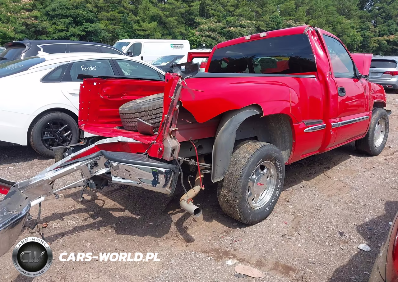 2002 GMC Sierra 1500 Sle VIN:1GTEC14T52Z248752 - 4