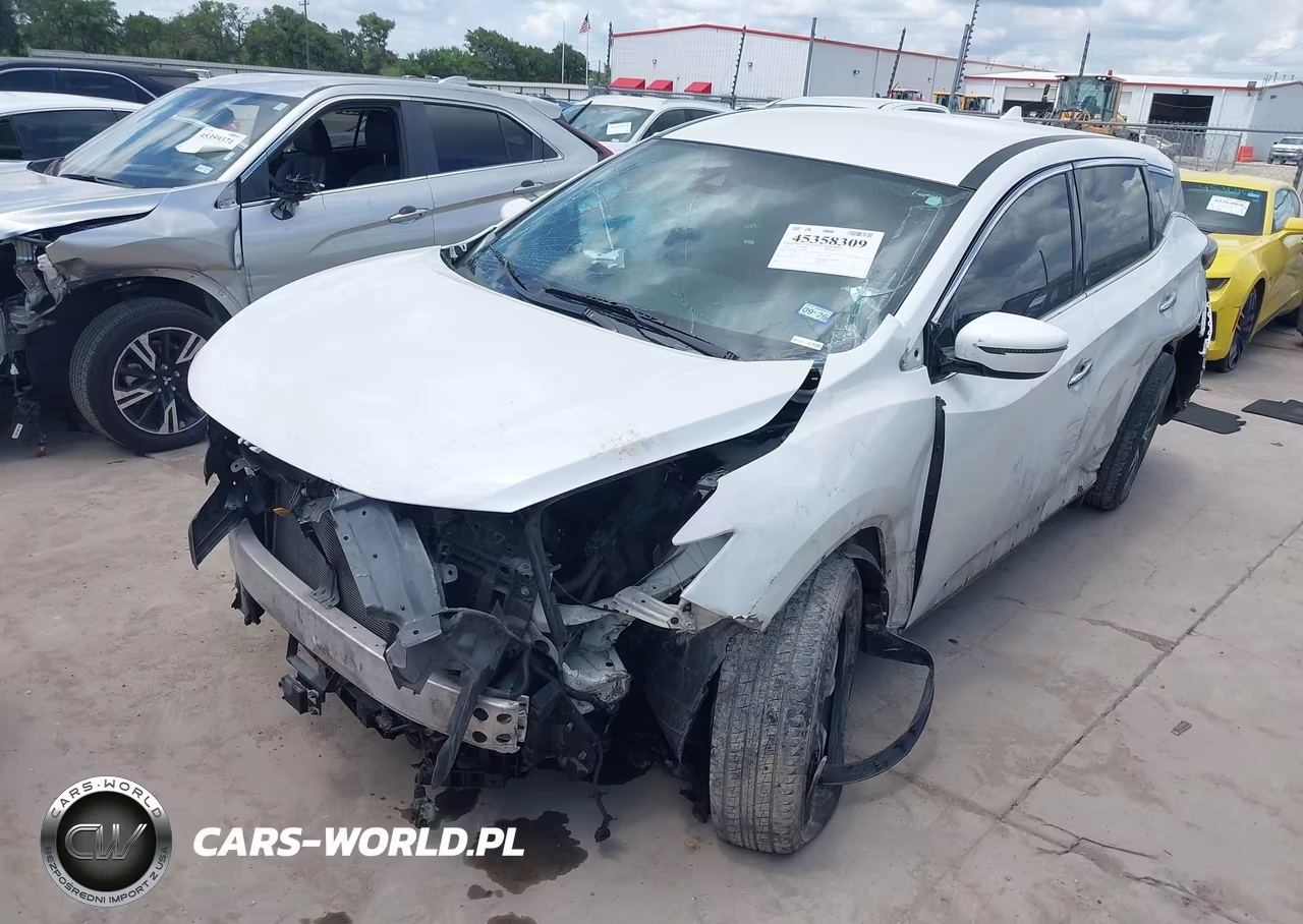 2020 Nissan Murano S Fwd VIN:5N1AZ2AJ7LN118482 - 2