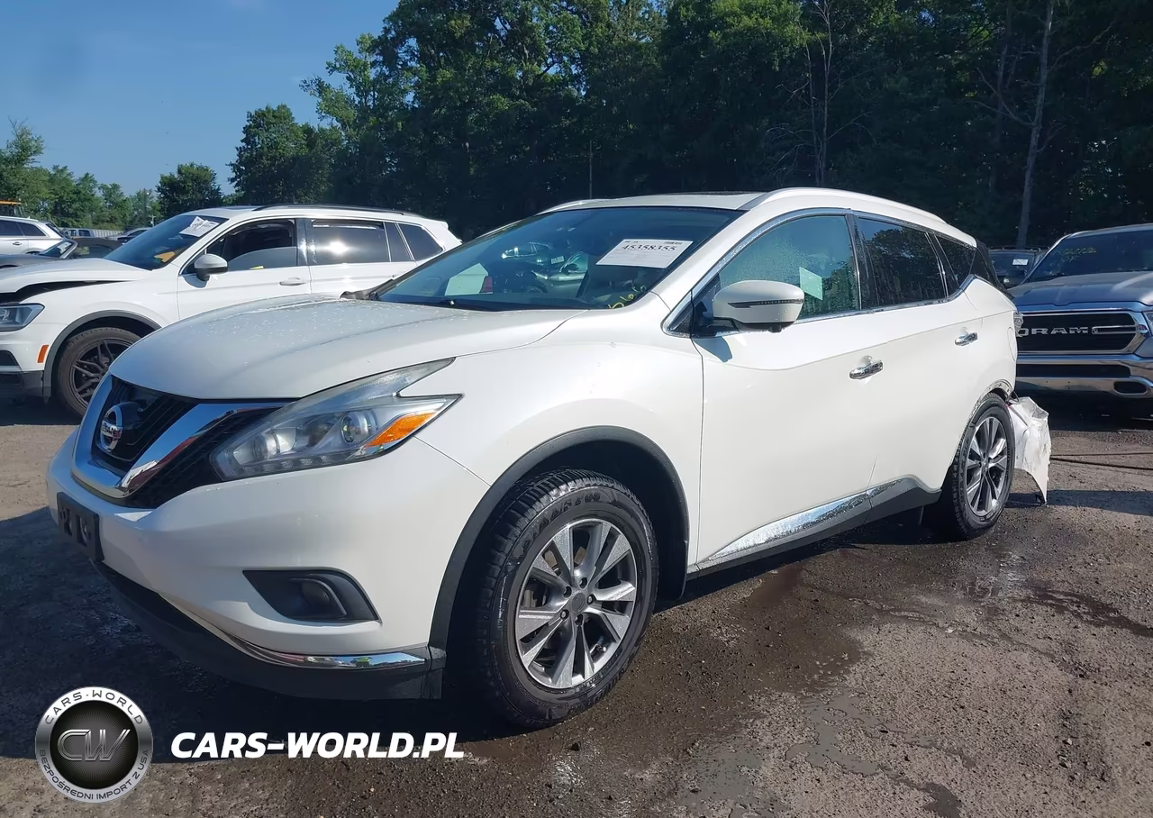 2017 Nissan Murano Sl VIN:5N1AZ2MHXHN109243 - 2