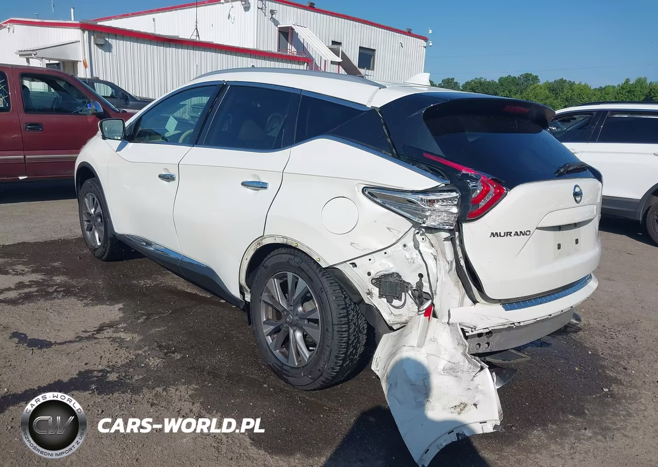2017 Nissan Murano Sl VIN:5N1AZ2MHXHN109243 - 3