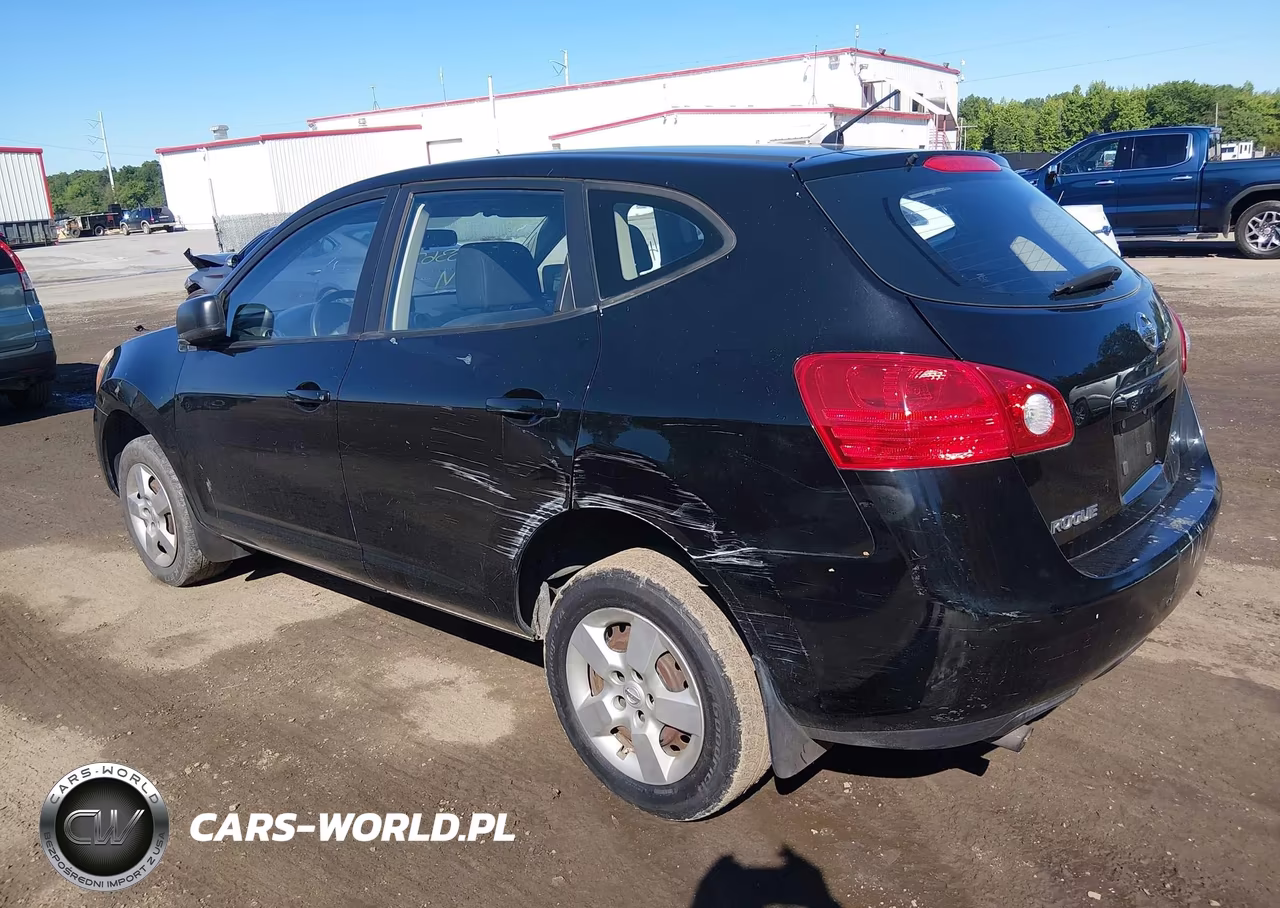 2009 Nissan Rogue S VIN:JN8AS58T39W325282 - 3
