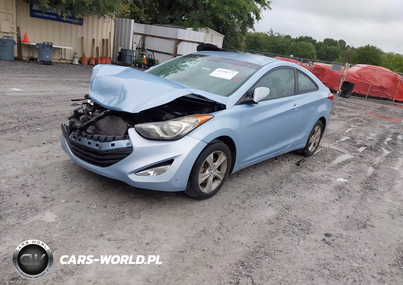 2013 Hyundai Elantra Gs VIN:KMHDH6AE0DU002297 - 2