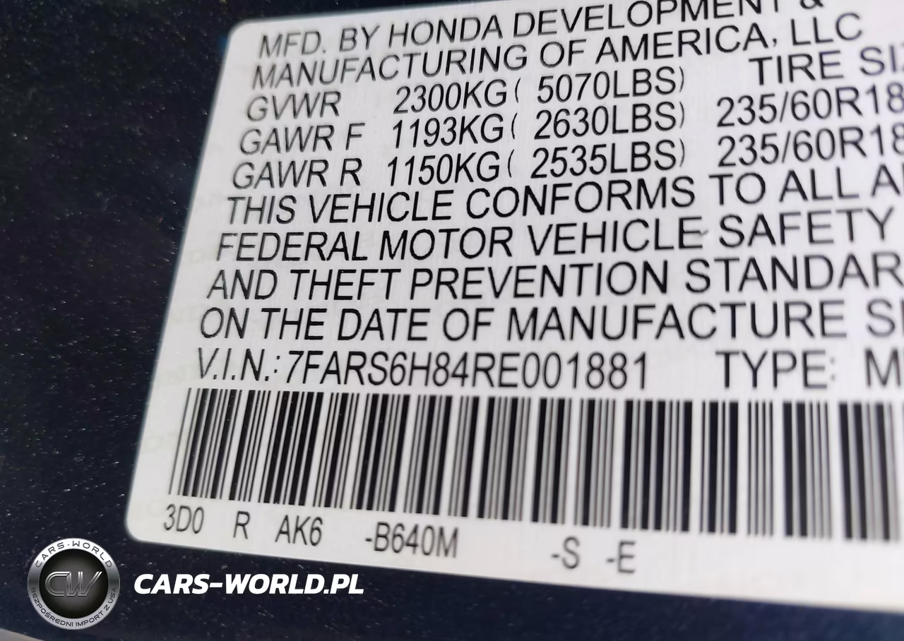 2024 Honda Cr-V Hybrid Sport-L VIN:7FARS6H84RE001881 - 9
