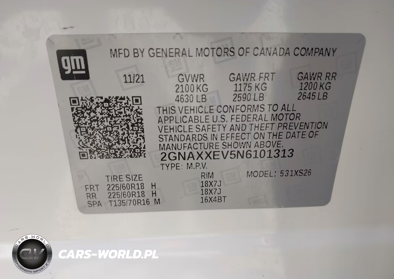 2022 Chevrolet Equinox Awd Premier VIN:2GNAXXEV5N6101313 - 9