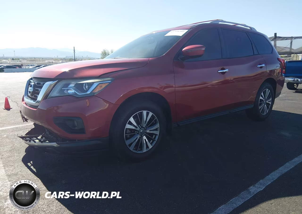 2017 Nissan Pathfinder Sv VIN:5N1DR2MN6HC620348 - 2