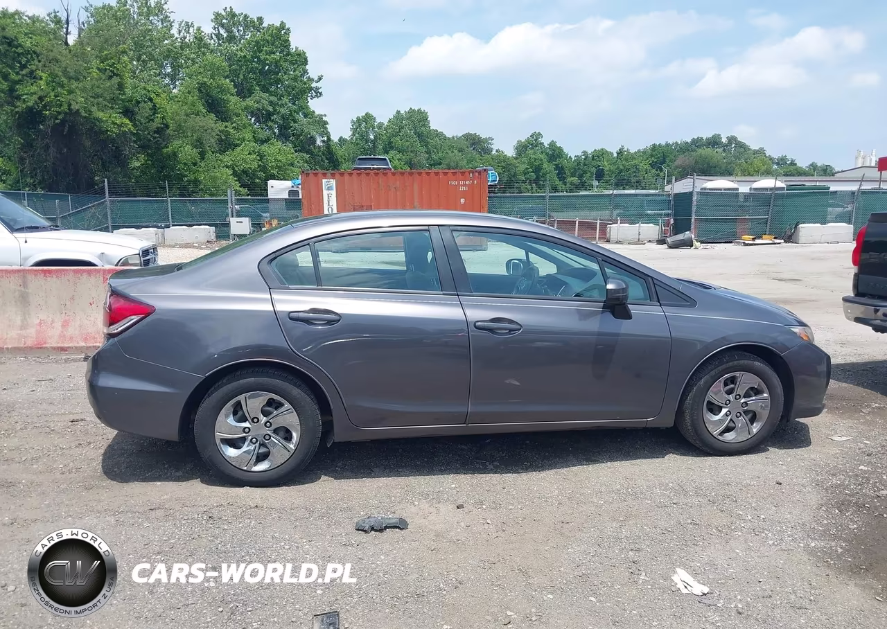 2015 Honda Civic Lx VIN:19XFB2F56FE219368 - 13