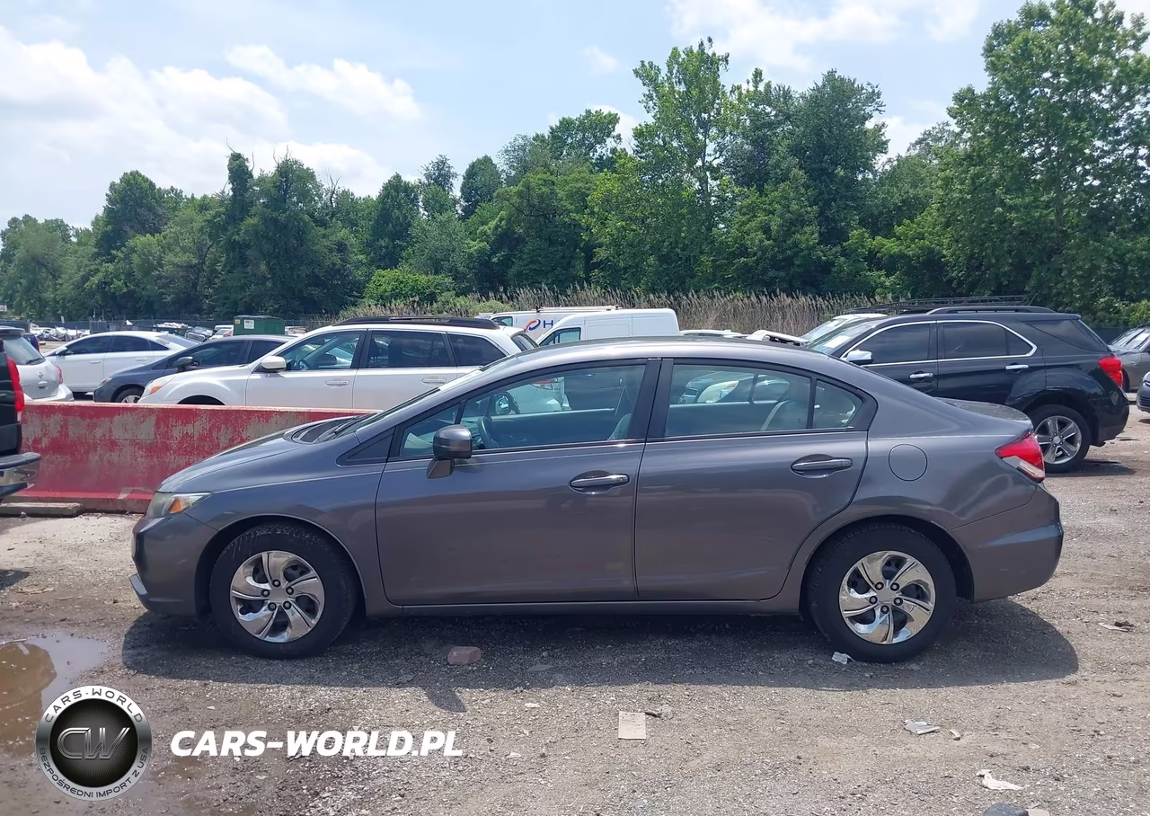 2015 Honda Civic Lx VIN:19XFB2F56FE219368 - 14
