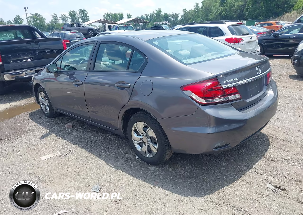 2015 Honda Civic Lx VIN:19XFB2F56FE219368 - 3