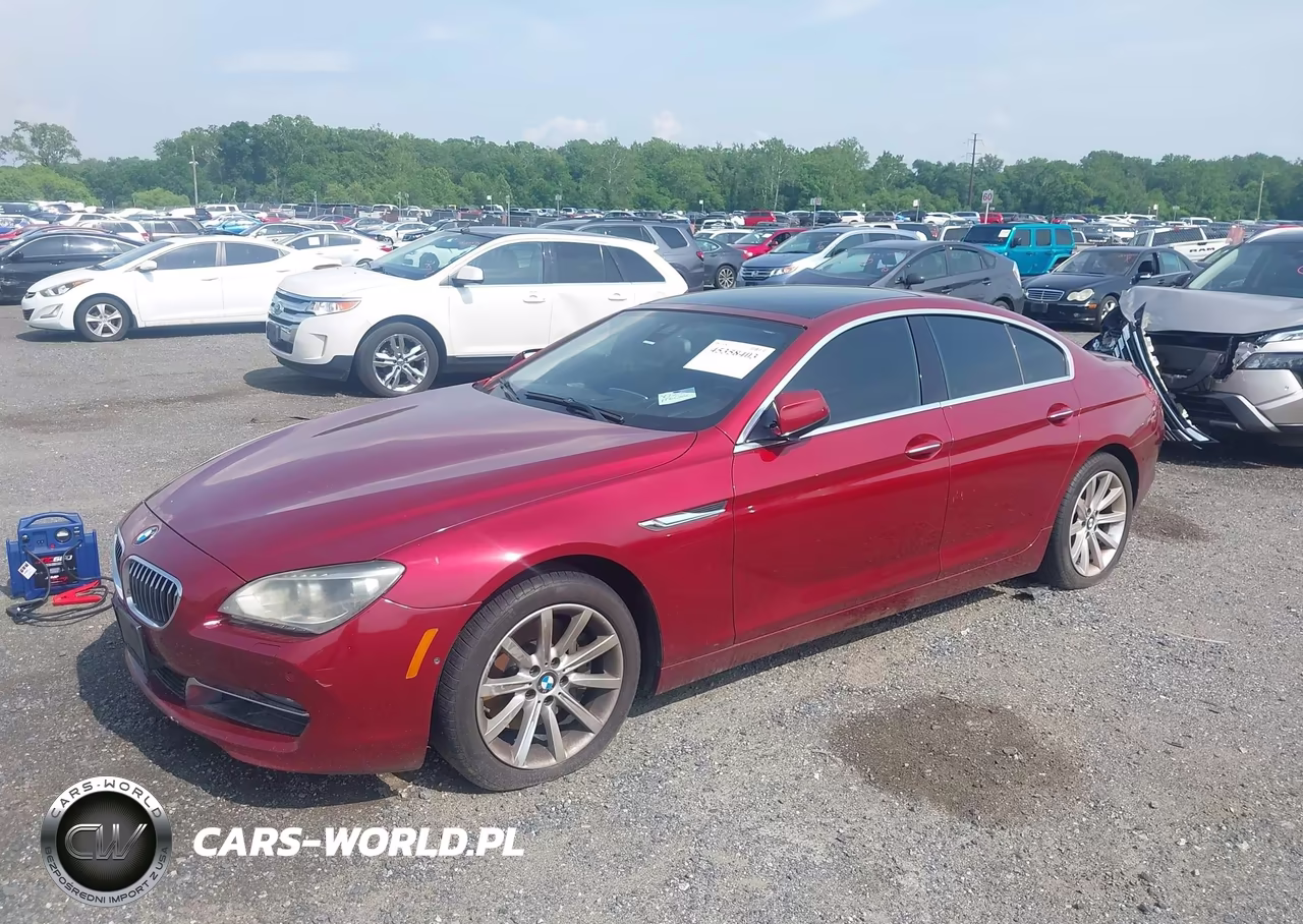 2014 BMW 640I Gran Coupe xDrive VIN:WBA6B8C56EDZ72578 - 2