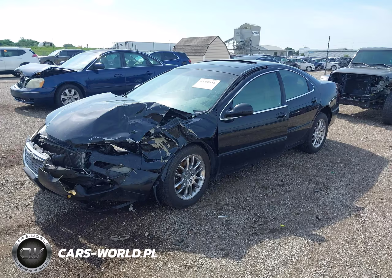2002 Chrysler 300M VIN:2C3AE66G72H166936 - 2