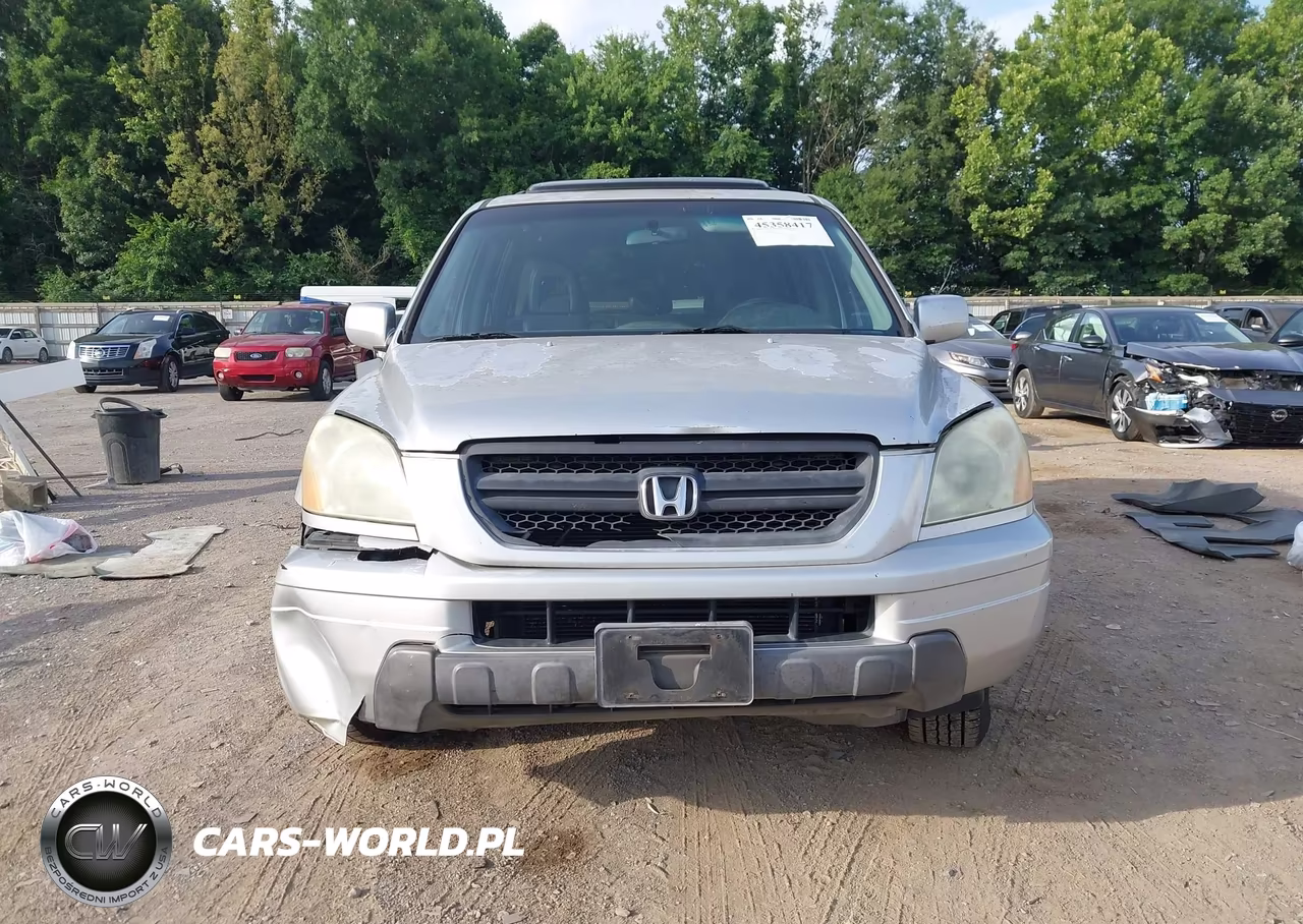 2005 Honda Pilot Ex-L VIN:5FNYF18505B028638 - 12